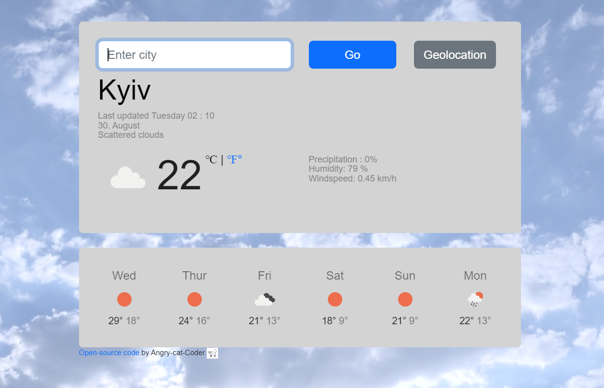 Weather-app-browser